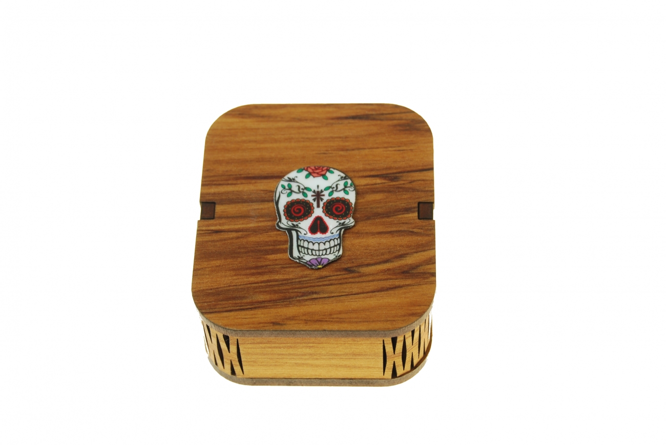 Something Special Box Sugar Skull Mother of Pearl