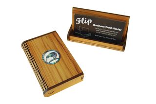 Flip Business Card Holder Kiwi