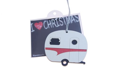 I love Christmas Decs Caravan