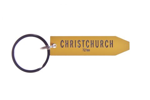 Give Me A Sign Keyring Christchurch