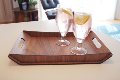 Tea 4 2 Tray Walnut SALE
