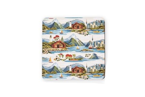Pattern Coasters Landmarks Single