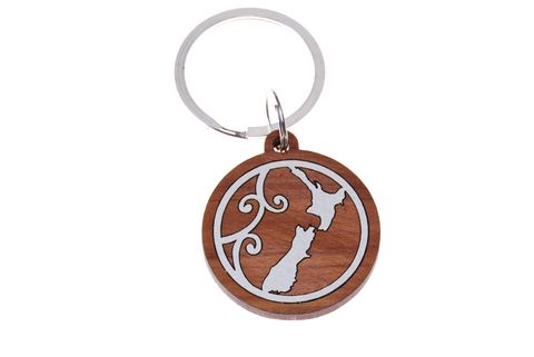 Keeper Keyring Icon Rimu Map