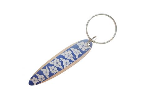 Keeper Keyring Surf Hibiscus