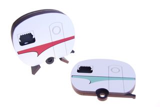 Coloured Coasters Caravan