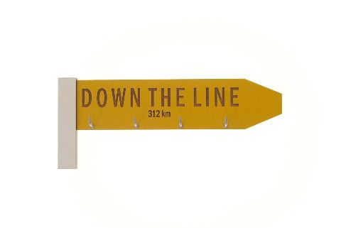 Give Me A Sign Keyholder Down The Line SALE