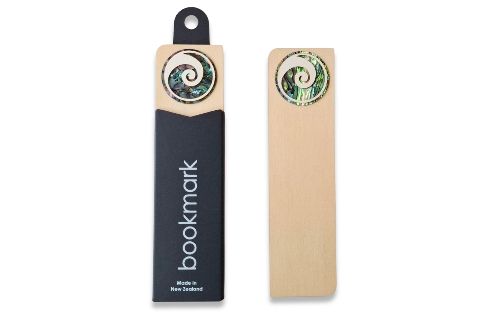 Chapter Catcher Bookmark Paua Koru