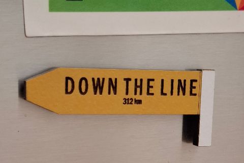 Give Me A Sign Magnet Down The Line