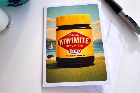 Greeting Card Kiwimite