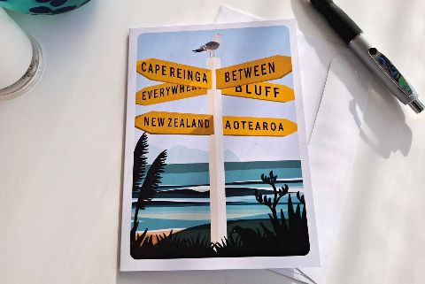 Greeting Card Tiki Tour