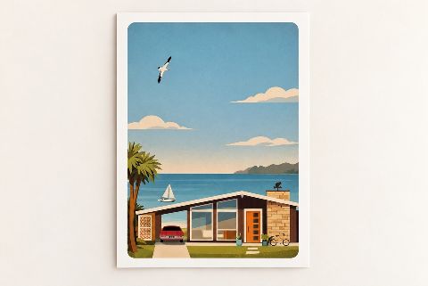 Art Print Escape to the Dream