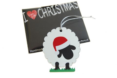 I love Christmas Decs Sheep SALE