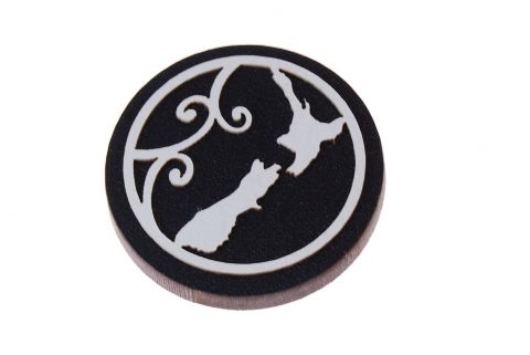 Keeper Magnet  Icon Black Map
