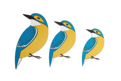New Zealand Airways Kingfisher Trio set