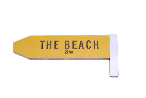 Give Me A Sign Magnet The Beach